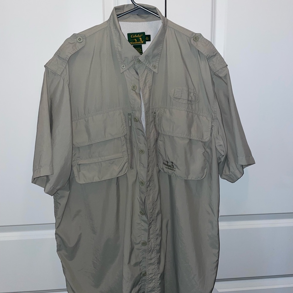 Cabela's Guidewear Vented Fly Fishing Shirt Men's Size X-Large Tall